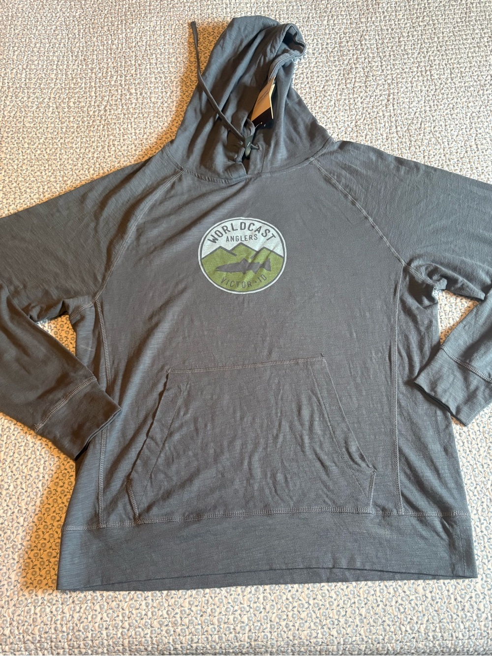 Worldcast Anglers Long Sleeve Midweight Hoodie